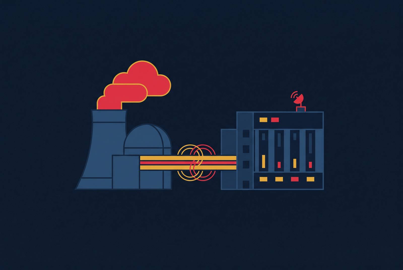 Cover illustration for “Nuclear Power Offtake Agreements in Hyperscale Procurement”