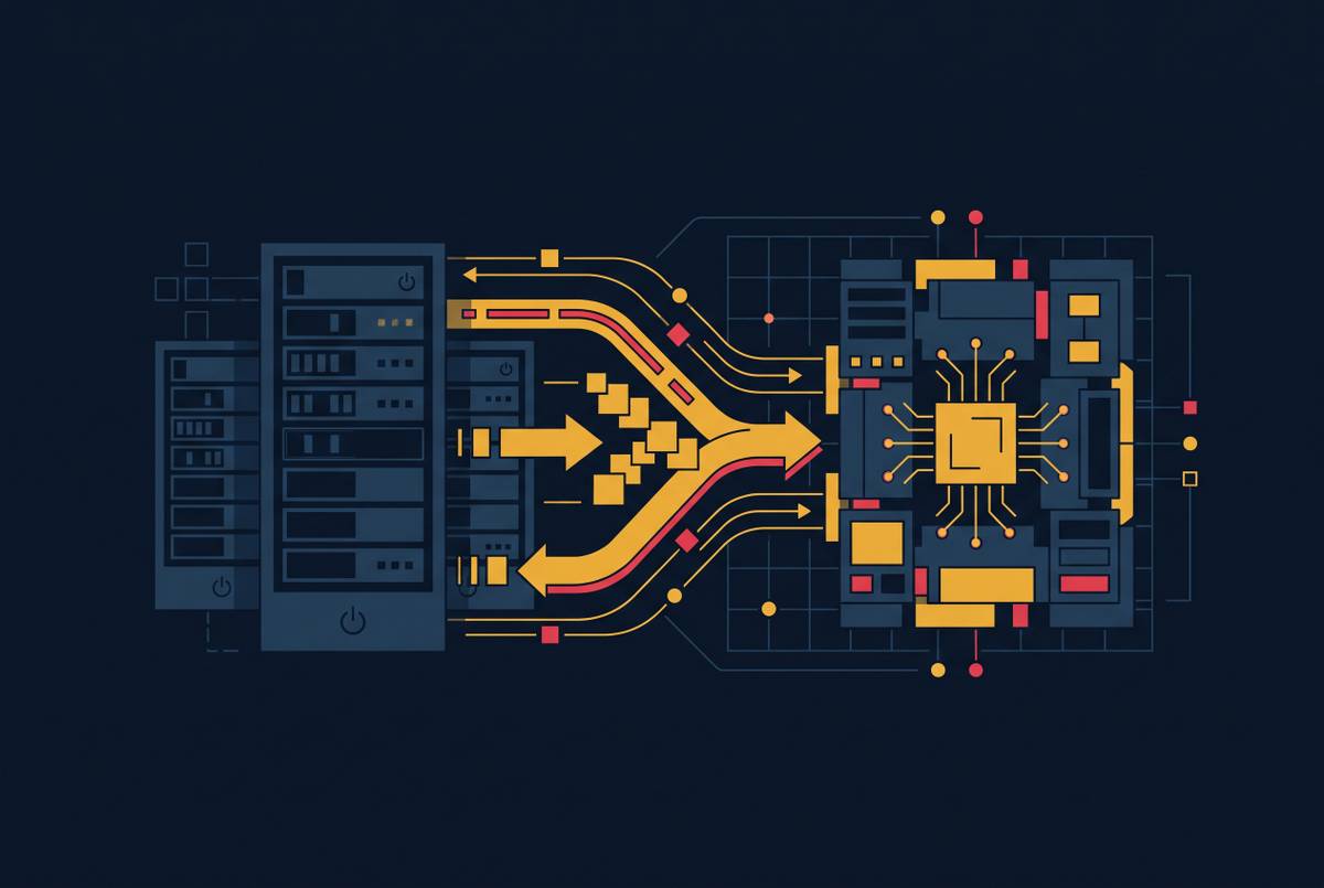 Cover illustration for “Migration and Consolidation Modeling When Retiring Legacy Data Center Space”