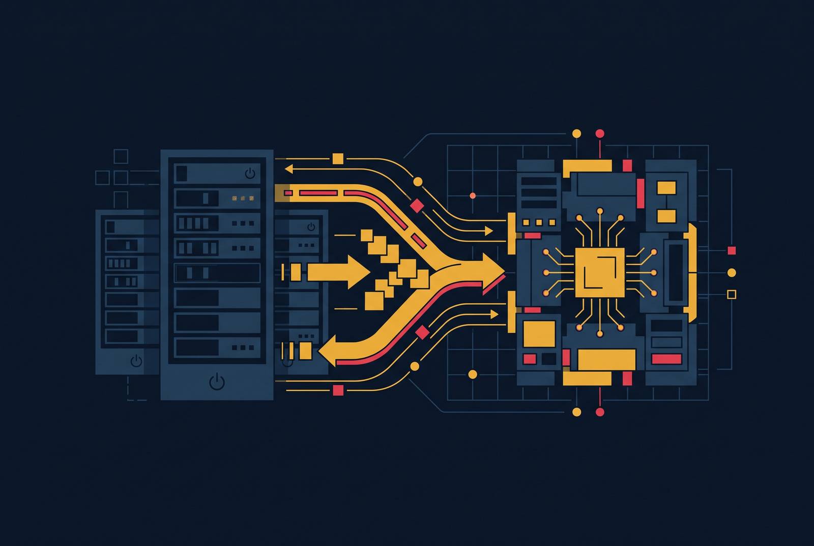 Cover illustration for “Migration and Consolidation Modeling When Retiring Legacy Data Center Space”
