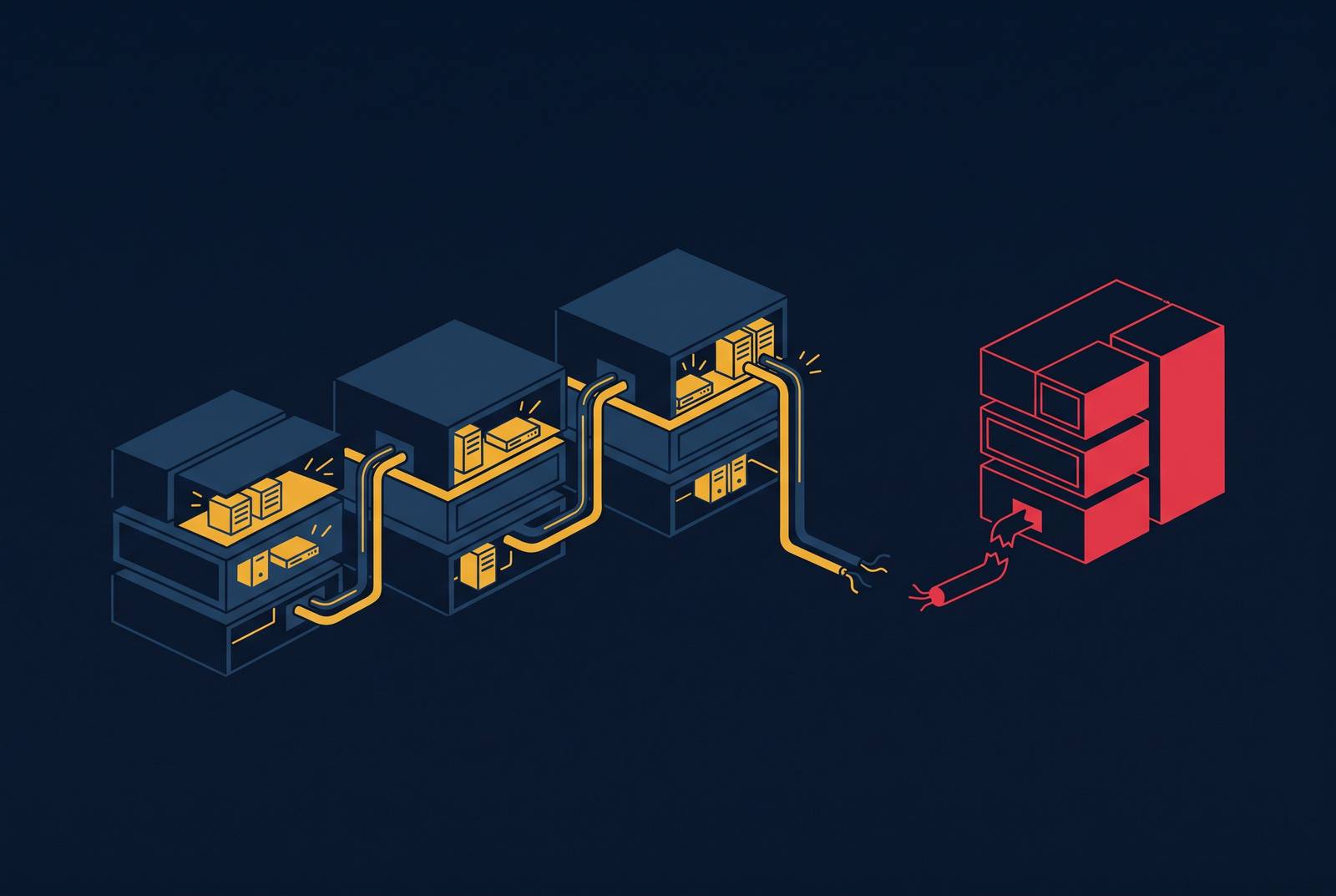 Cover illustration for “Stranded Capital Risk in Multi-Phase Data Center Commitments”