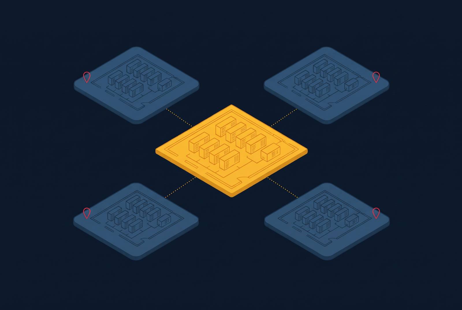 Cover illustration for “Standard Design Programs and Reference Architectures Across Multi-Site Portfolios”