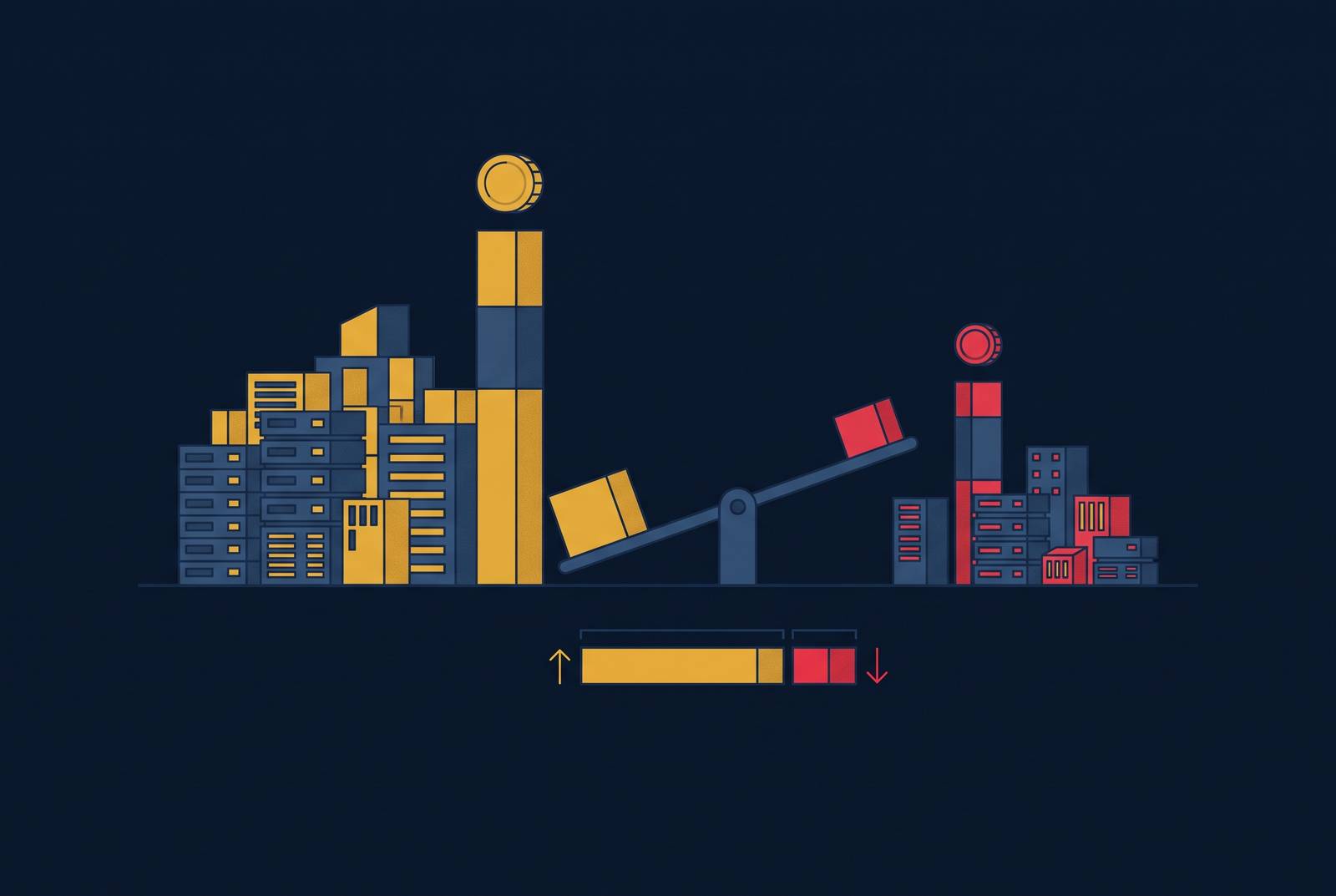 Cover illustration for “Primary vs. Secondary Data Center Market Pricing Dynamics”