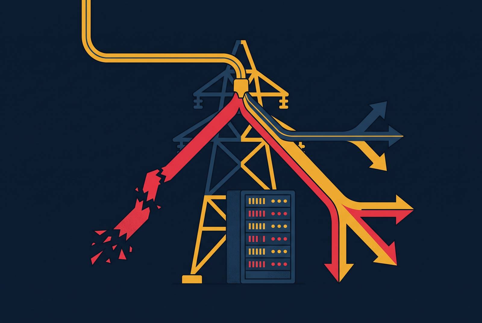 Cover illustration for “Grid Capacity Constraints in Northern Virginia and Their Portfolio Consequences”