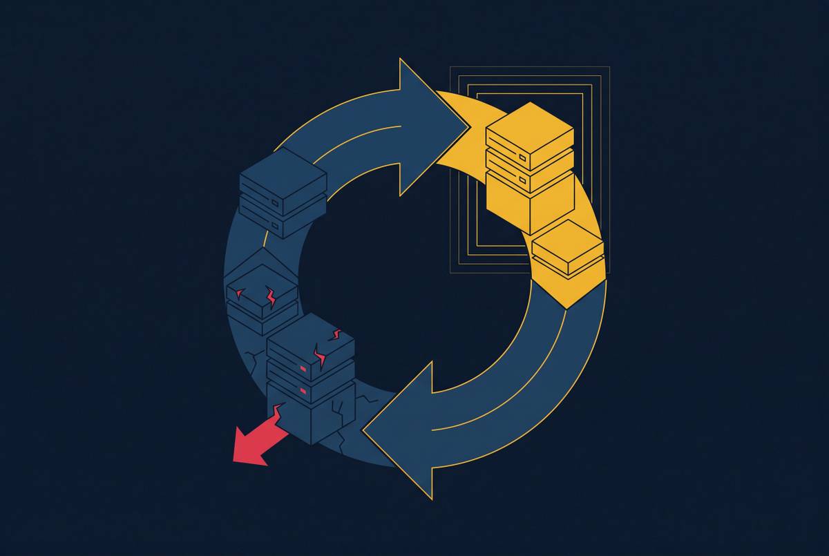 Cover illustration for “Compute Retirement Cycles and Refresh Impact on Capacity Models”