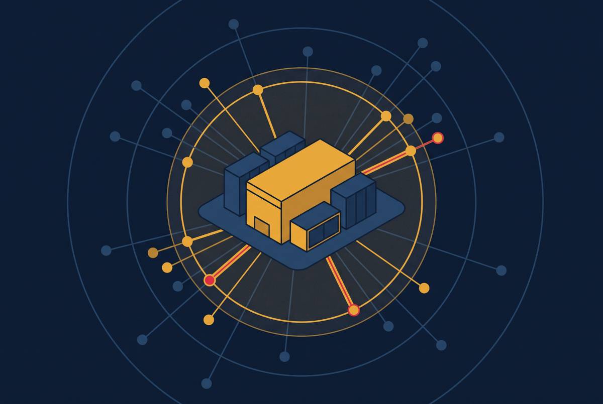Cover illustration for “Fiber Network Proximity Scoring in Data Center Site Selection”