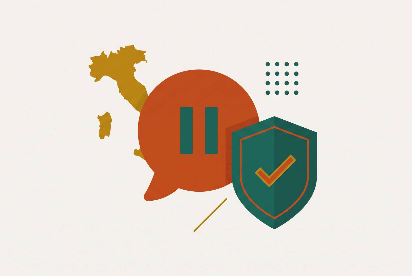 Cover illustration for “Italian DPA ChatGPT Suspension and GDPR Enforcement Analysis”