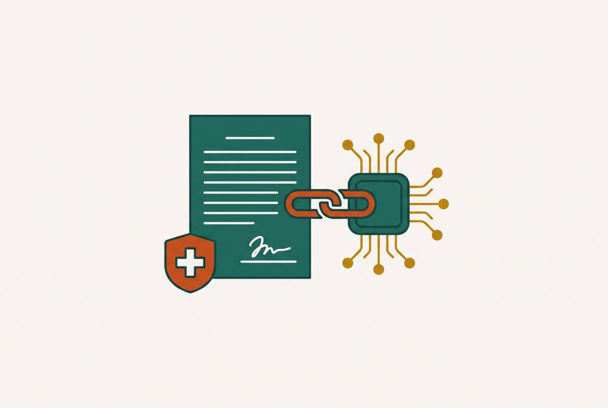 Cover illustration for “HIPAA Business Associate Agreements for AI Vendors”