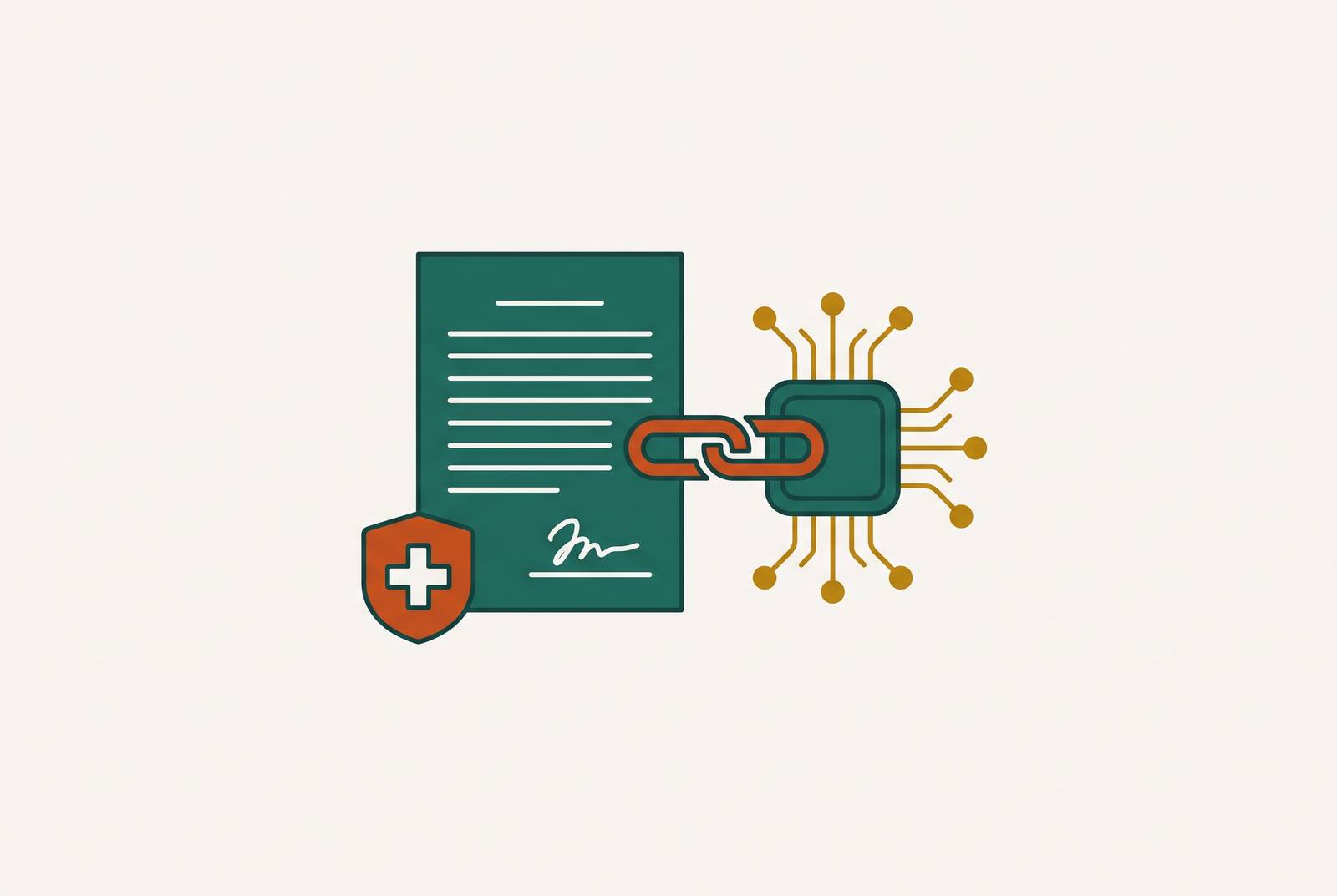 Cover illustration for “HIPAA Business Associate Agreements for AI Vendors”