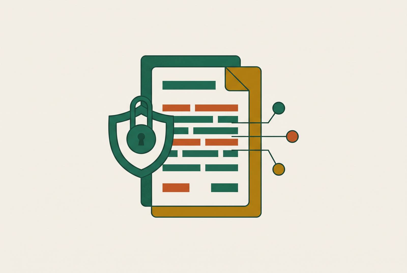 Cover illustration for “AI Data Processing Addendum Key Clauses”