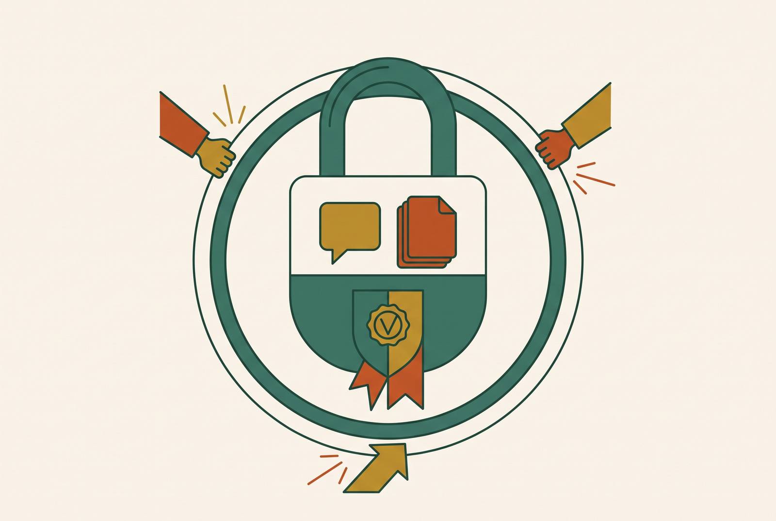 Cover illustration for “Contractual and Technical Controls That Lock Vendors Out of Your Prompts and Outputs”