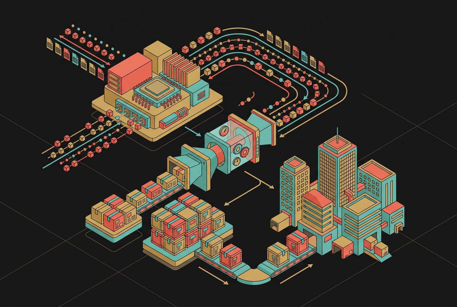 Cover illustration for “How AI Companies Monetize User Data Through Enterprise Licensing”