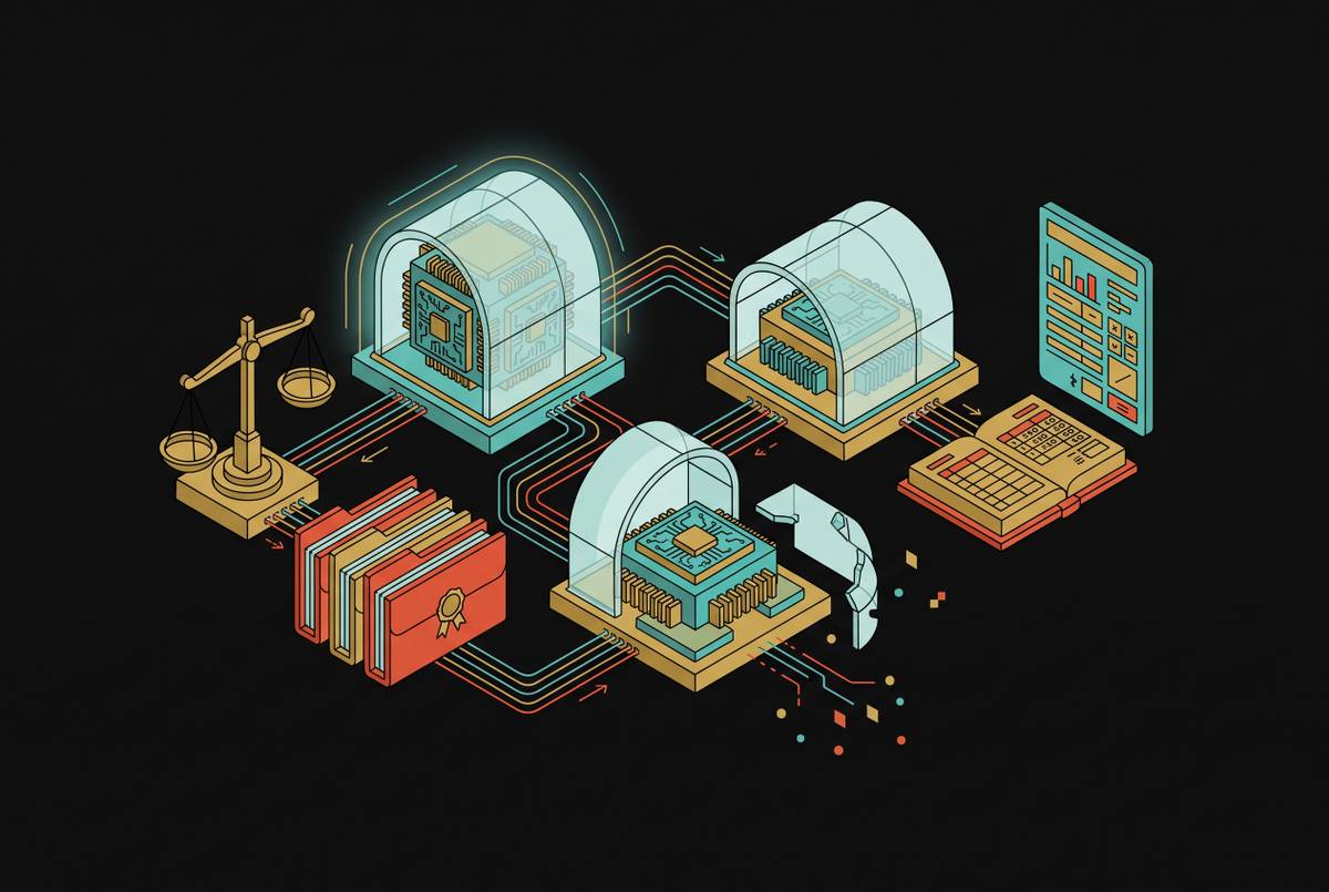 Cover illustration for “Which AI Assistants Are Architecturally Safe for Client-Confidential Work in Law and Accounting”