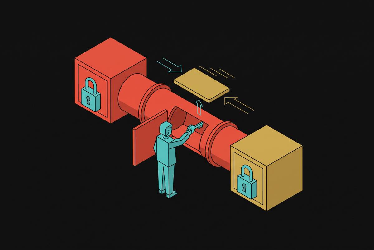 Cover illustration for “Closing the Operator Access Gap That Encryption at Rest and in Transit Leave Open”