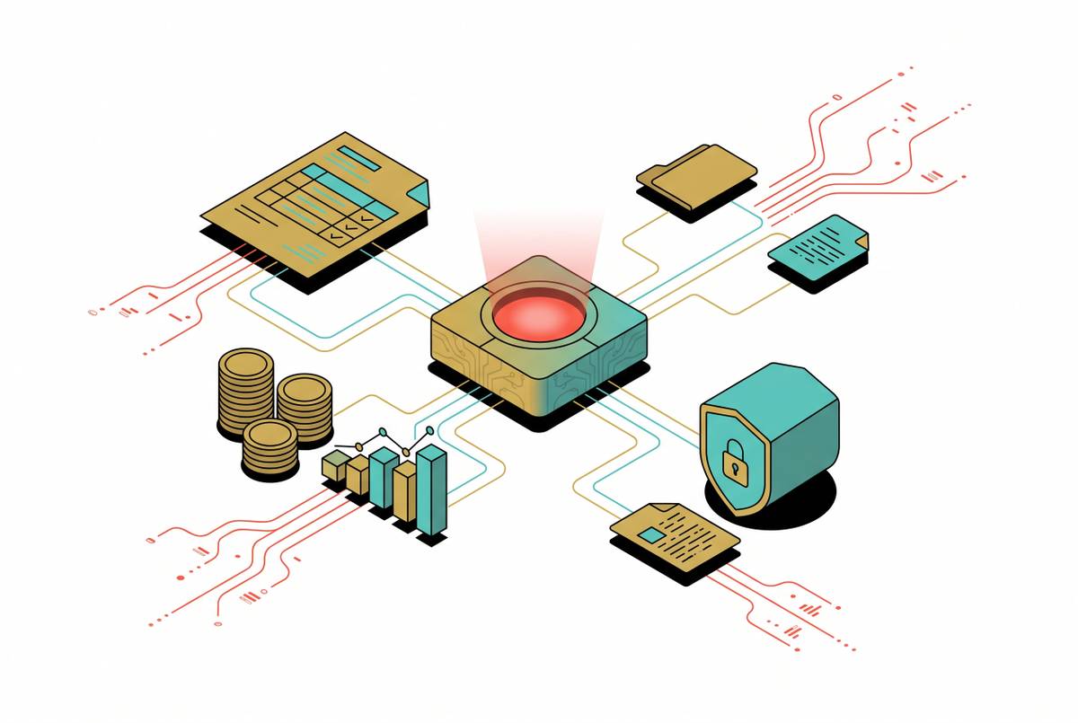 Cover illustration for “Financial Data Exposure in AI-Assisted Wealth and Tax Advice”