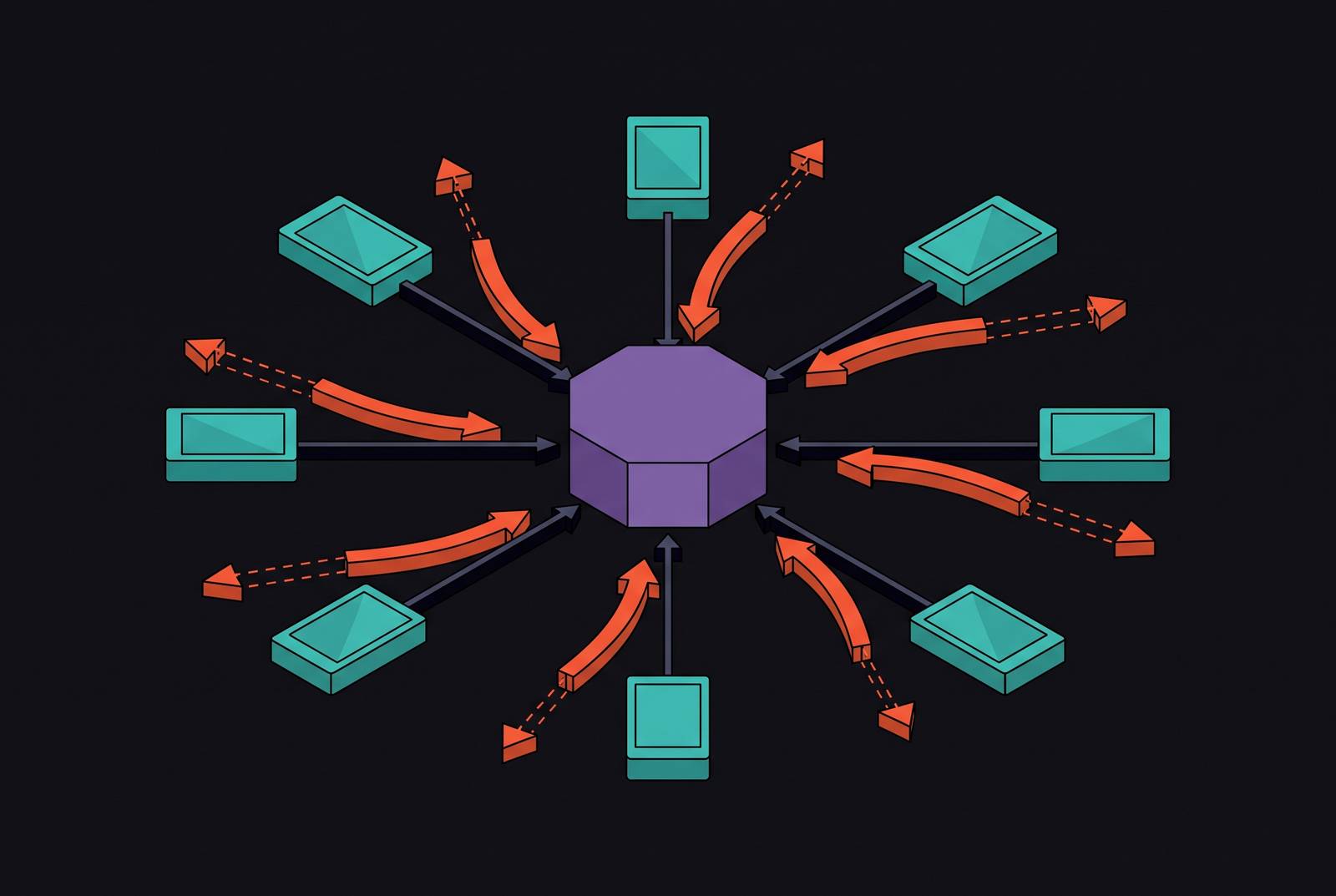 Cover illustration for “How SCAFFOLD Reduces Client Drift in Federated Learning”