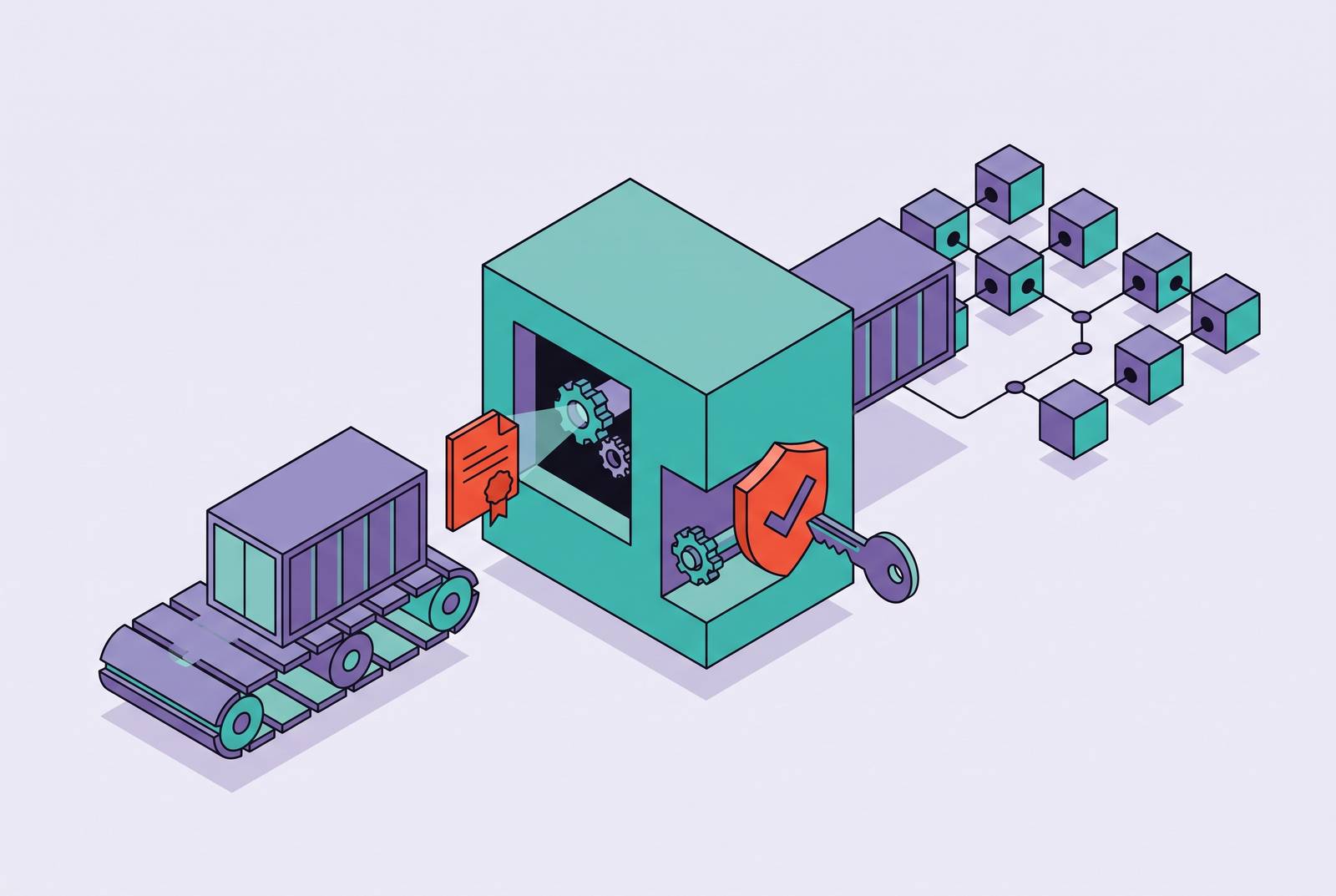 Cover illustration for “What Attestation Verification Looks Like Inside a Kubernetes Admission Controller”