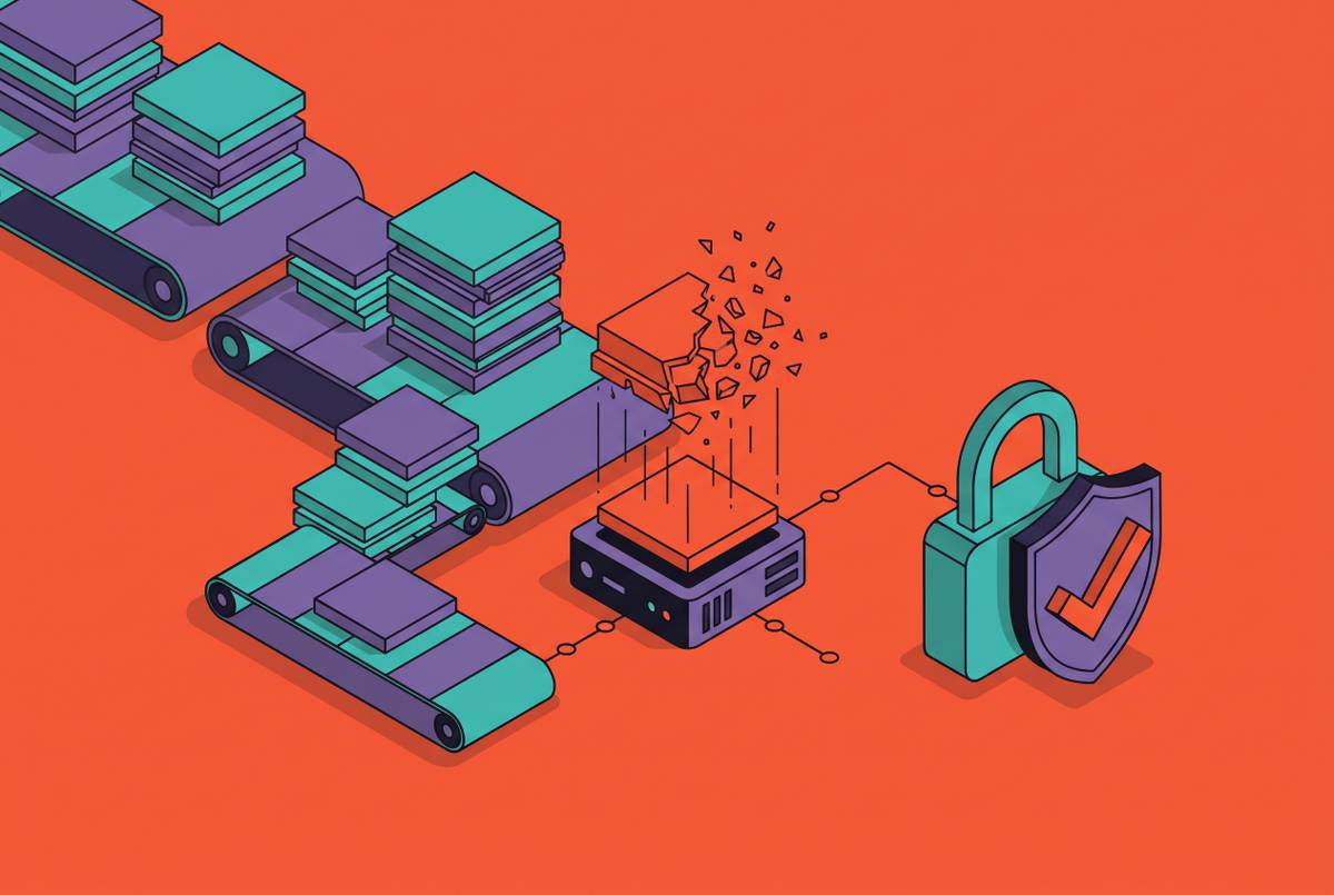 Cover illustration for “Cryptographic Proof of Data Deletion for AI Training Pipelines”