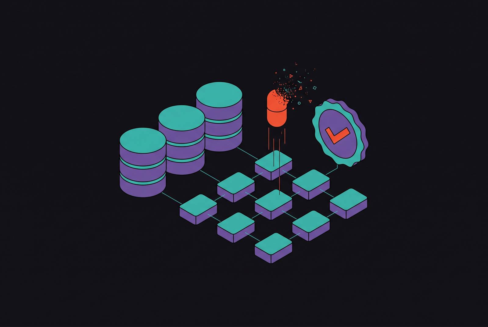Cover illustration for “Verifiable Deletion of Personal Data From Vector Databases”