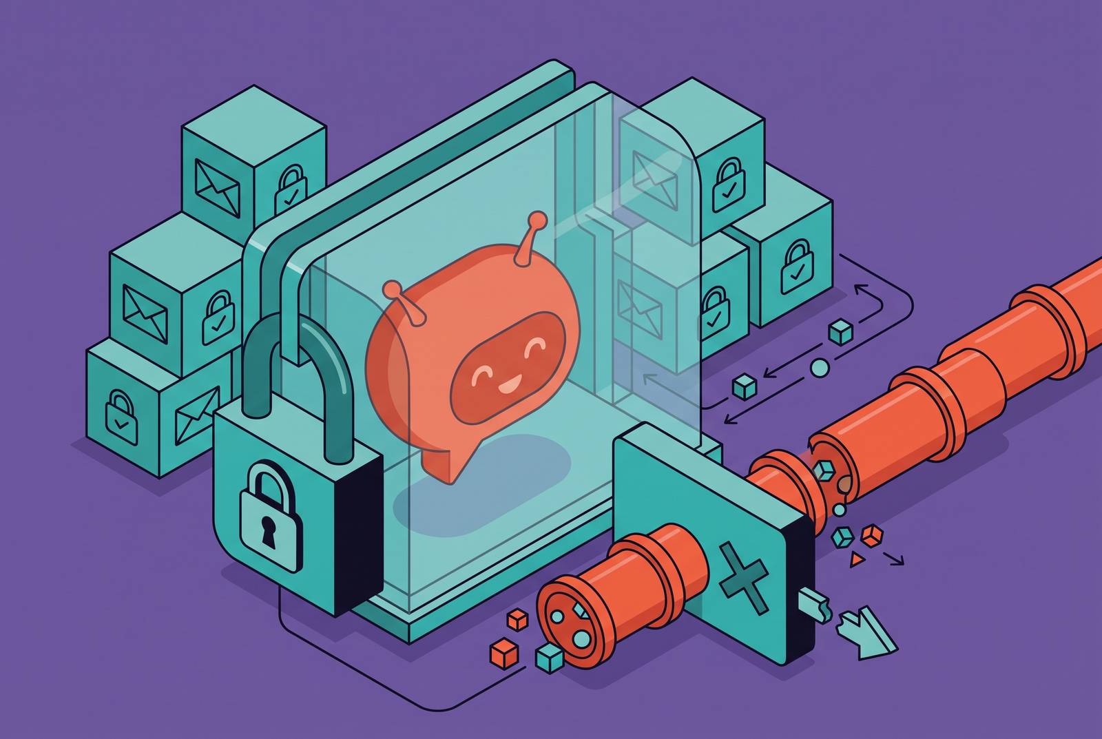 Cover illustration for “AI Assistants That Do Not Store Sell or Train on Your Data”