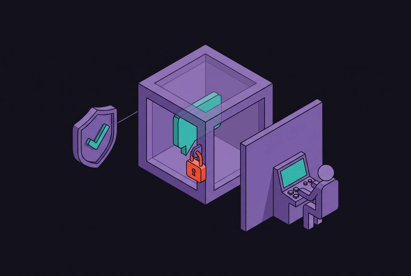 Cover illustration for “How TEE Attestation Lets Users Verify No Operator Can Read Their Prompts”