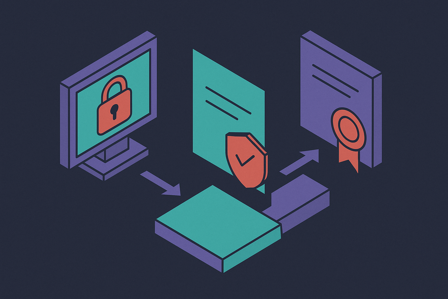 Cover illustration for “Confidential Computing Attestation vs TLS Certificate Trust Models”