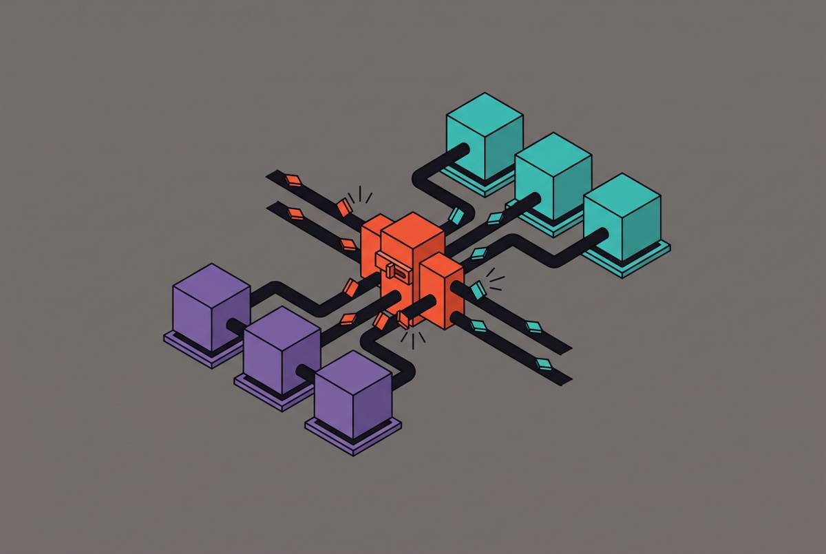 Cover illustration for “Enforcing Data Use Boundaries Between AI Features at Runtime”