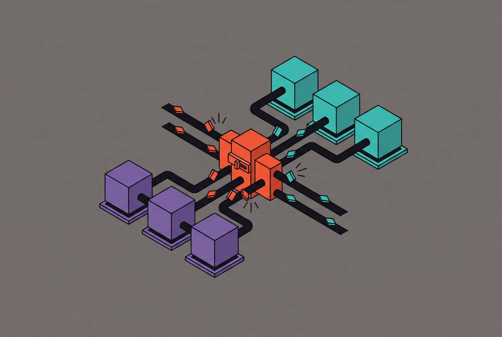 Cover illustration for “Enforcing Data Use Boundaries Between AI Features at Runtime”