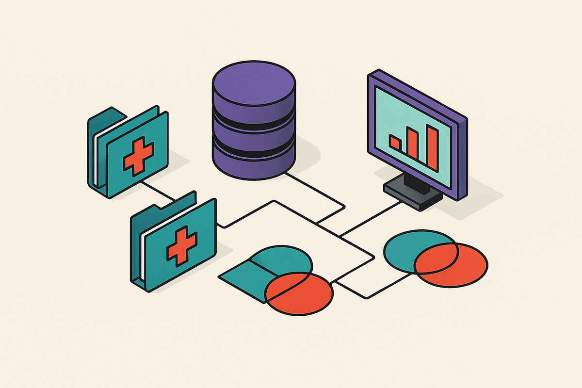 Cover illustration for “Private Set Intersection Protocols in Healthcare AI Data Pipelines”