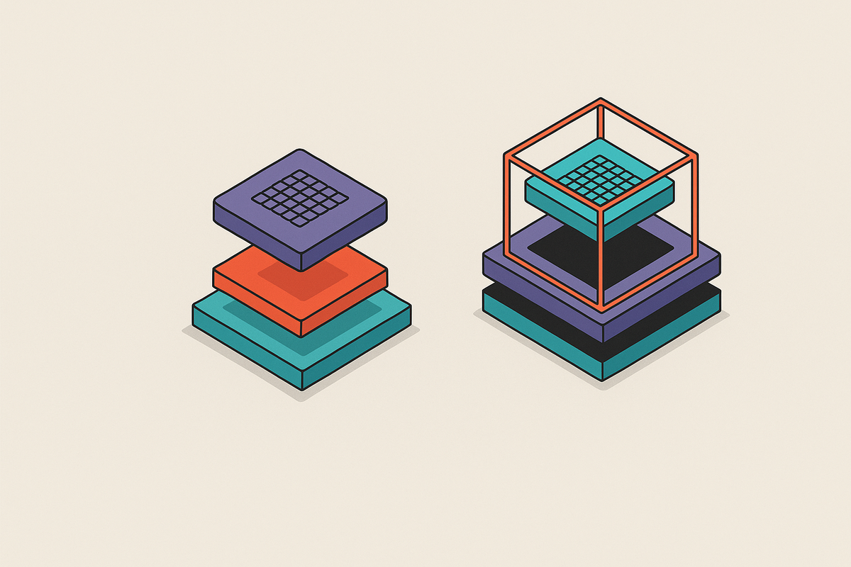 Cover illustration for “Intel TDX vs AMD SEV-SNP Architecture Differences”