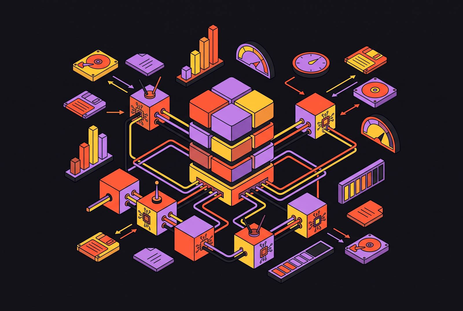 Cover illustration for “Code Storage Performance Requirements for Cloud-Native AI Agents”