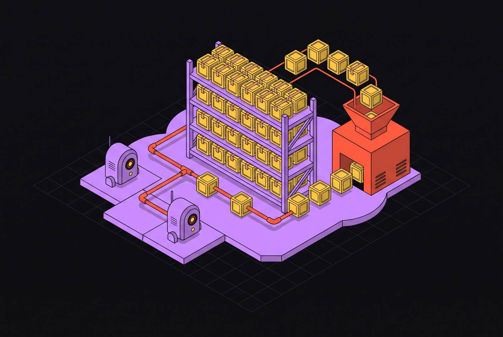 Cover illustration for “Build Artifact Caching for Cloud-Native Agent Workflows”
