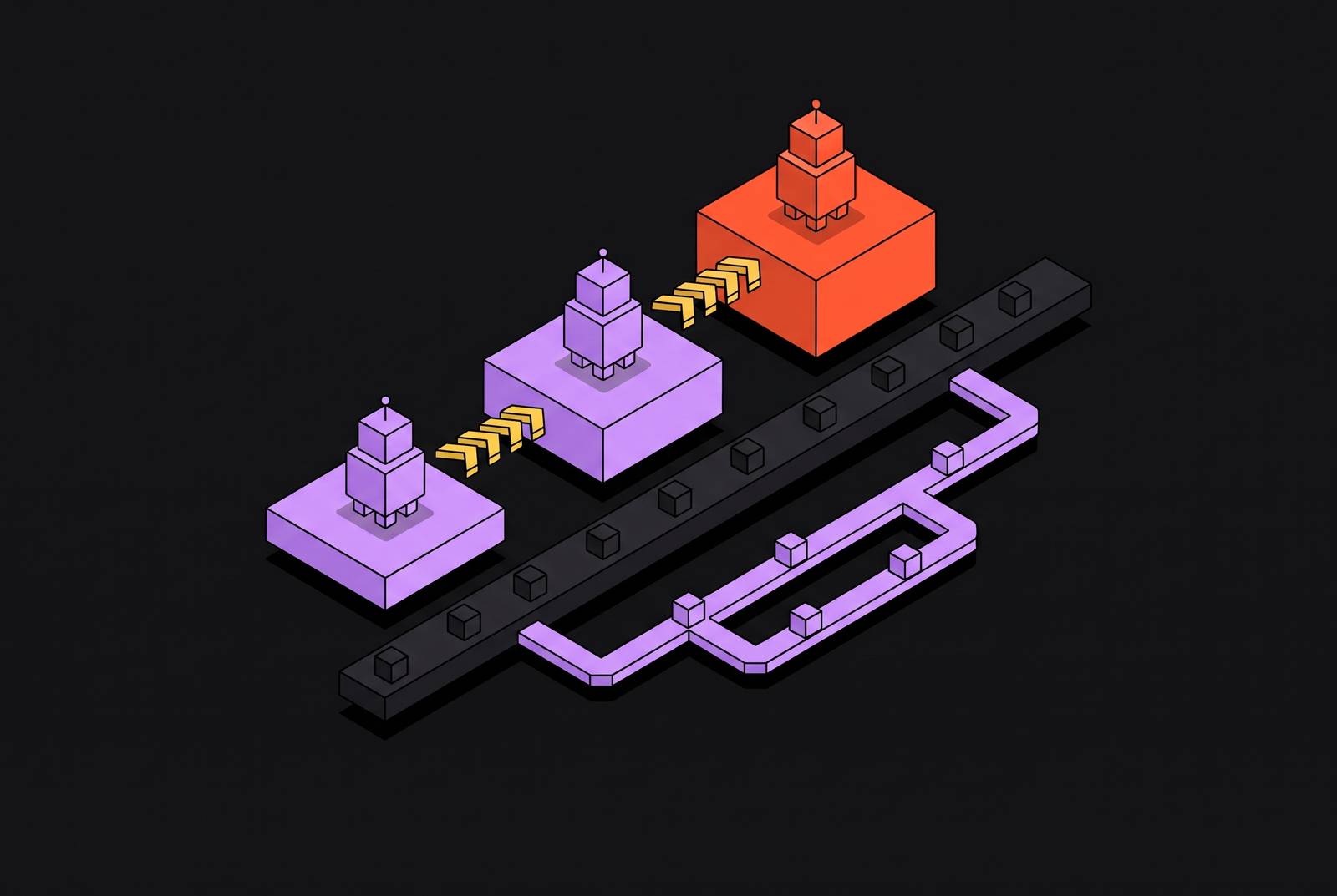 Cover illustration for “Git Branching Strategy for Multi-Environment Agent Deployments”