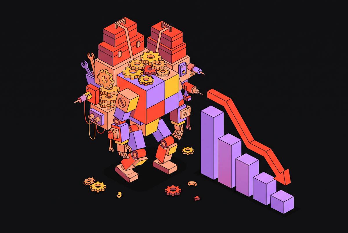 Cover illustration for “Skill Set Bloat and AI Agent Performance Degradation”