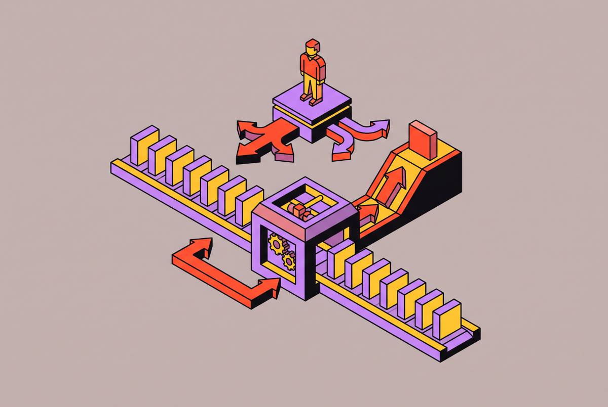 Cover illustration for “Human Escalation Policies in Agent-Managed Merge Queues”