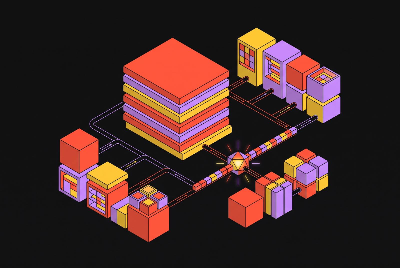 Cover illustration for “Large File Handling in Agent-Driven Code Repositories”