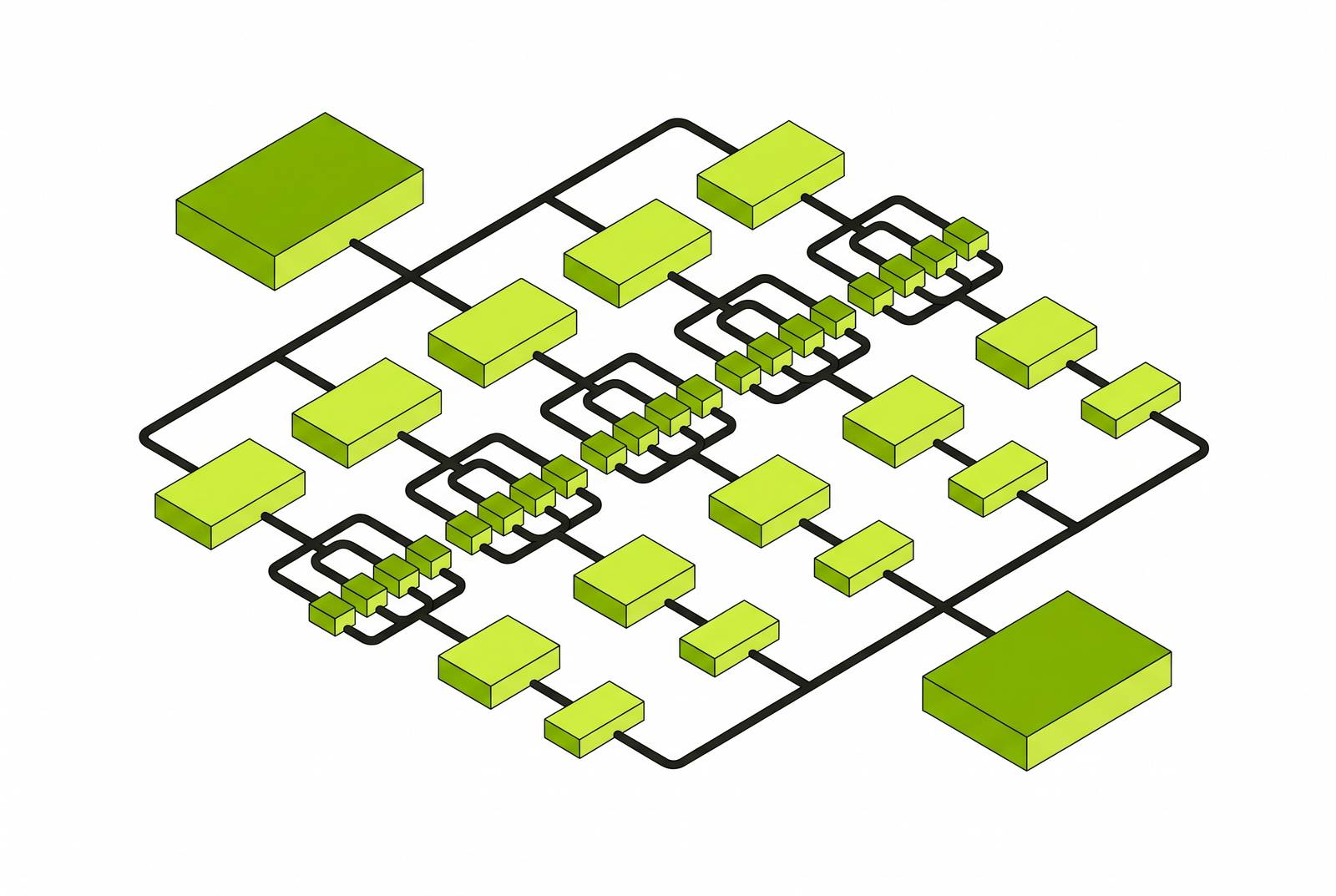 Cover illustration for “Parallel CI Architecture for Agent-Saturated Pipelines”