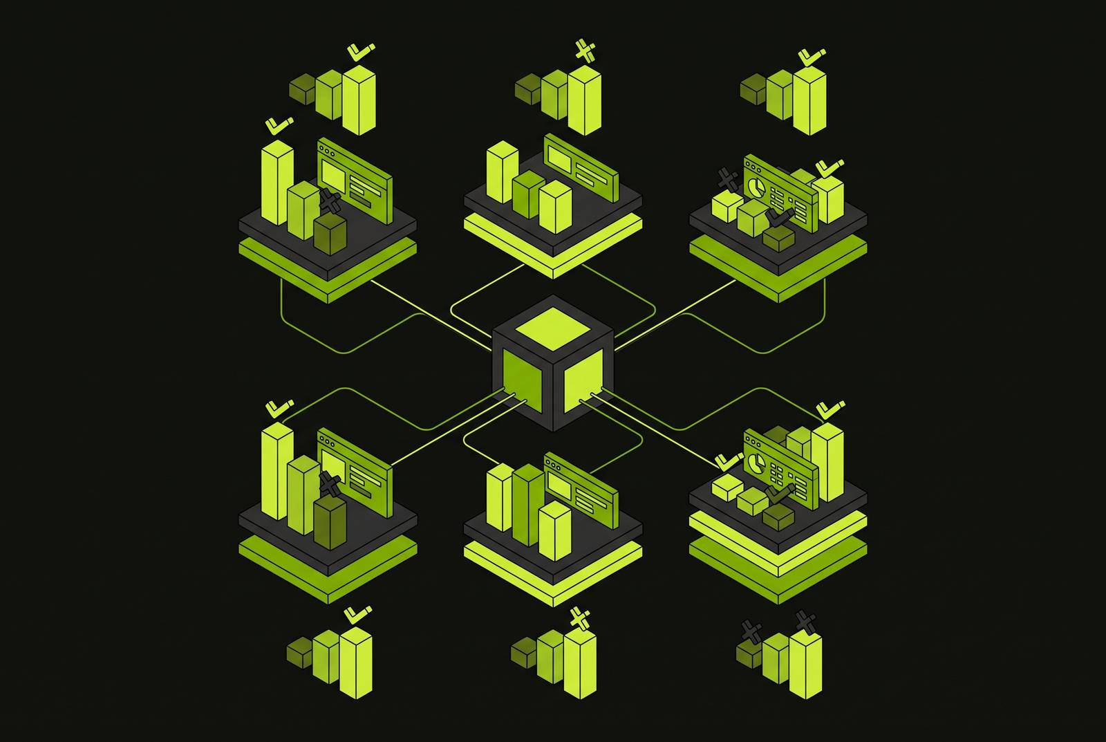 Cover illustration for “AI Agent Evaluation Tooling Comparison for Engineering Teams”