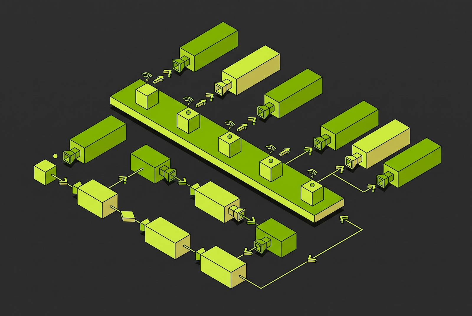 Cover illustration for “Event-Driven Architecture Patterns for Agent Task Triggering”