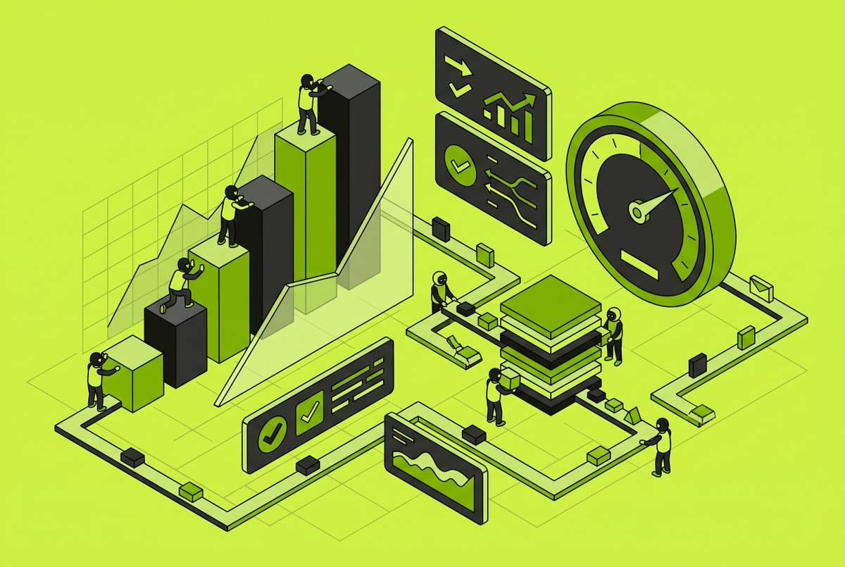 Cover illustration for “Engineering Velocity Metrics That Reflect Agent Contributions”