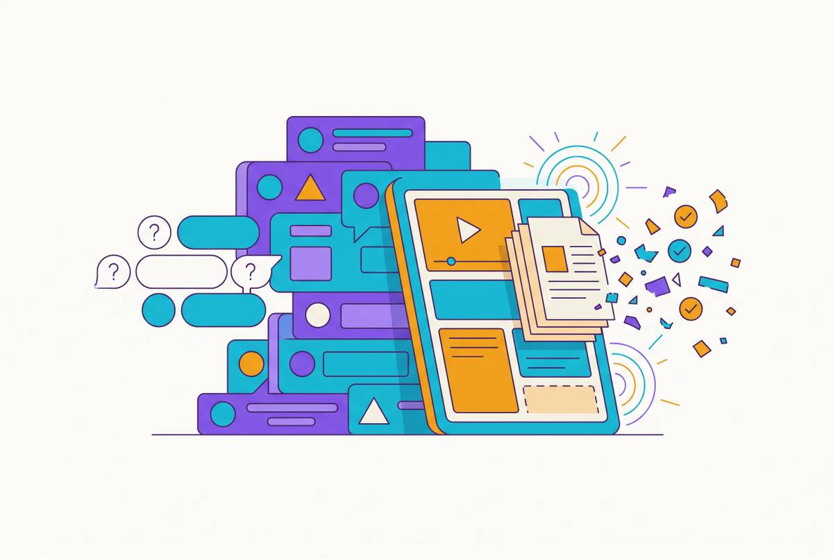 Cover illustration for “Reducing Support Ticket Volume With Proactive Demo Content”
