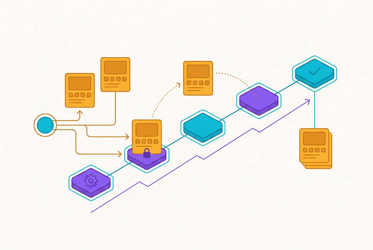 Cover illustration for “Mapping Demo Content to Onboarding Milestones in B2B SaaS”