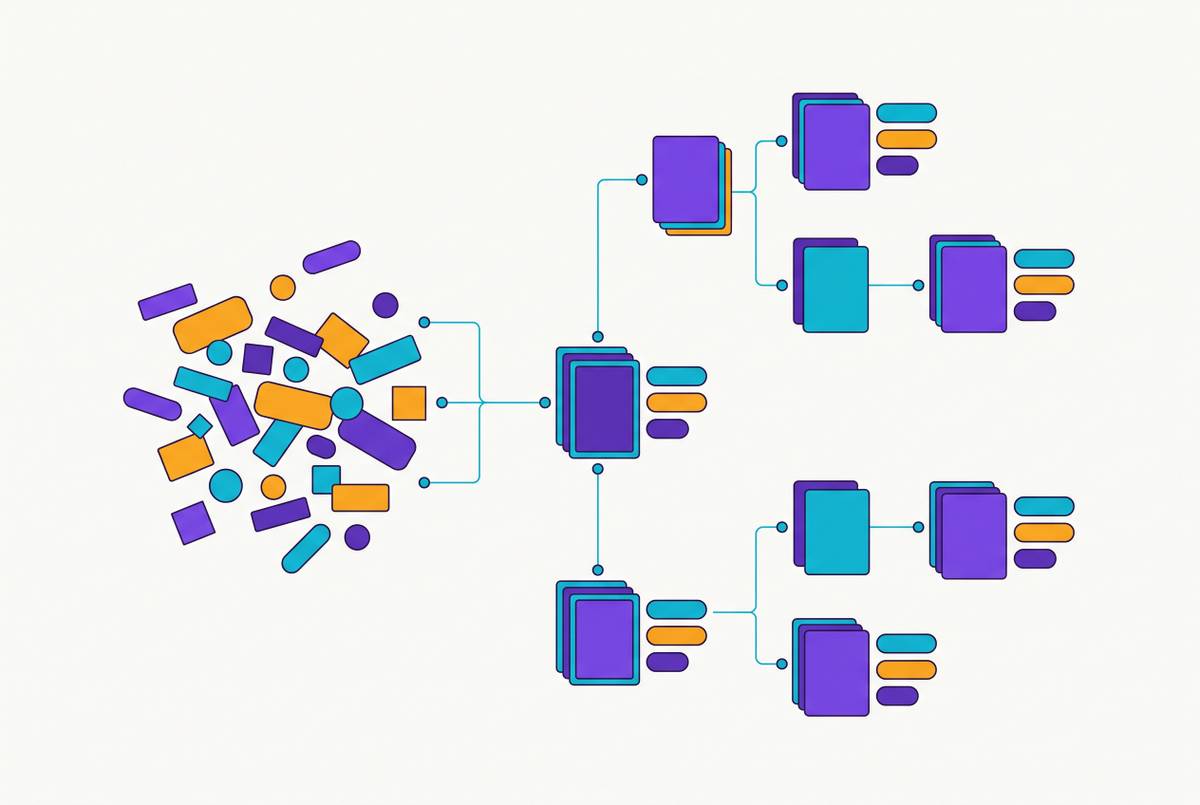 Cover illustration for “Tagging and Taxonomy Systems for Large SaaS Demo Libraries”