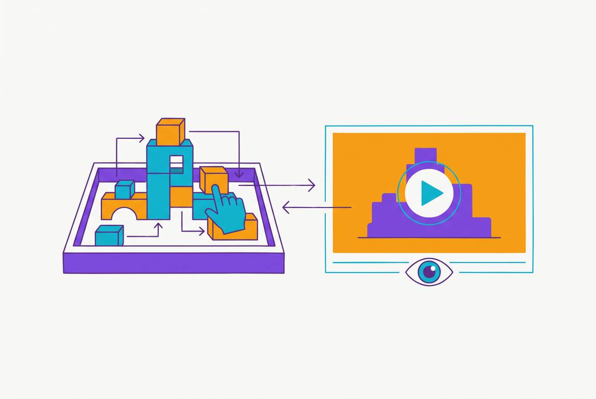 Cover illustration for “Sandbox Environments Versus Video Demos for Technical Buyers”