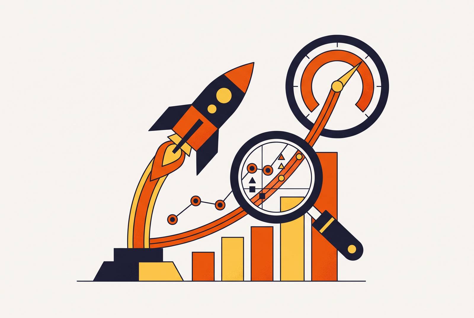 Cover illustration for “Measuring Content Performance After a SaaS Product Launch”