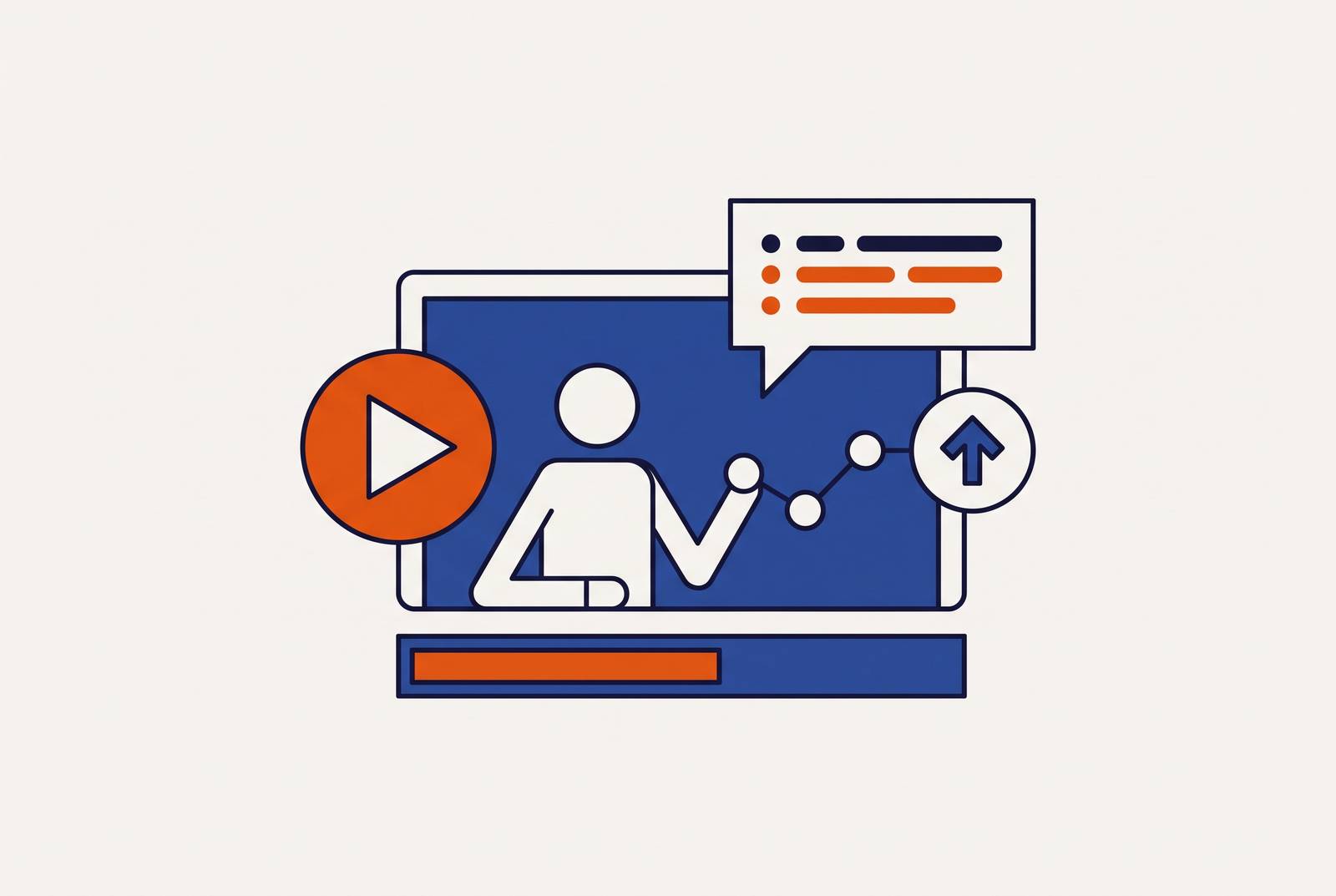 Cover illustration for “Sales Enablement Training Videos for New Software Reps”