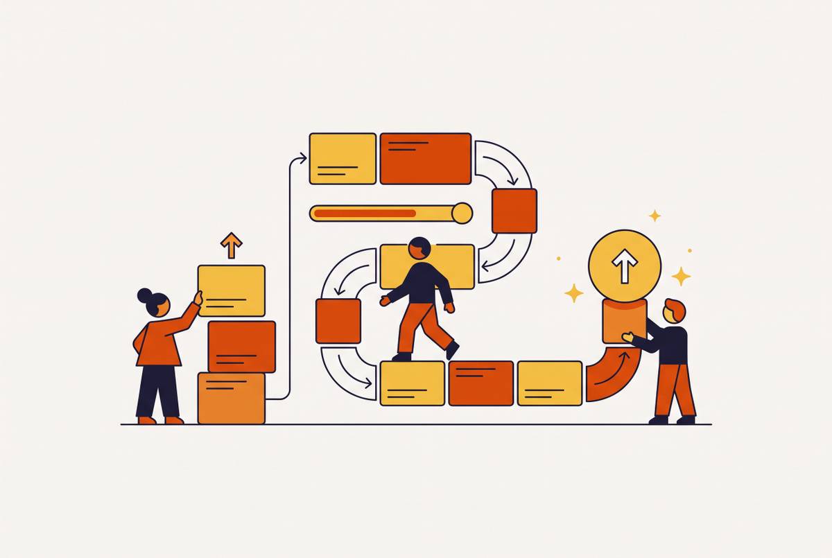 Cover illustration for “Self-Service Software Training Models for Customer Success Teams”