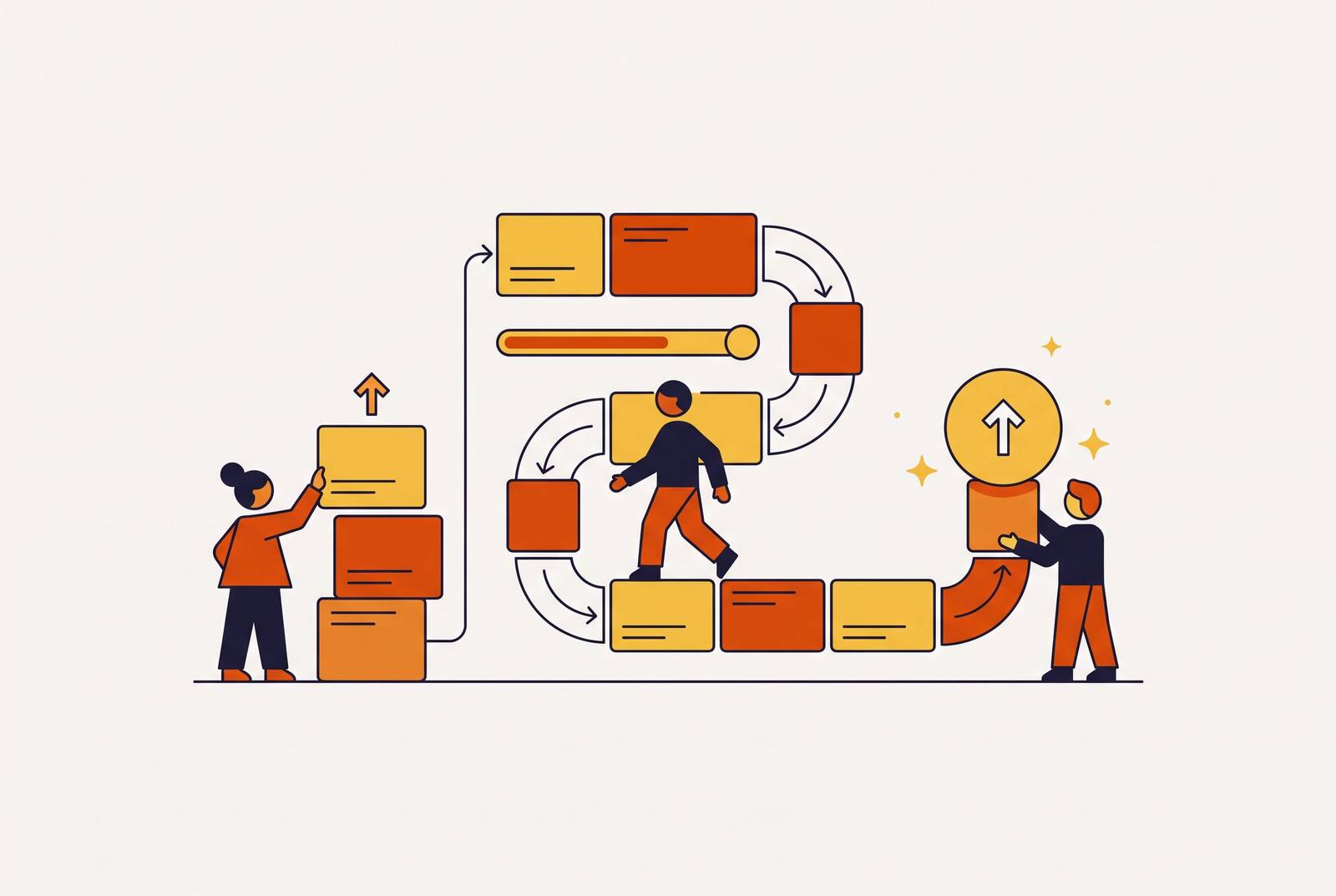 Cover illustration for “Self-Service Software Training Models for Customer Success Teams”