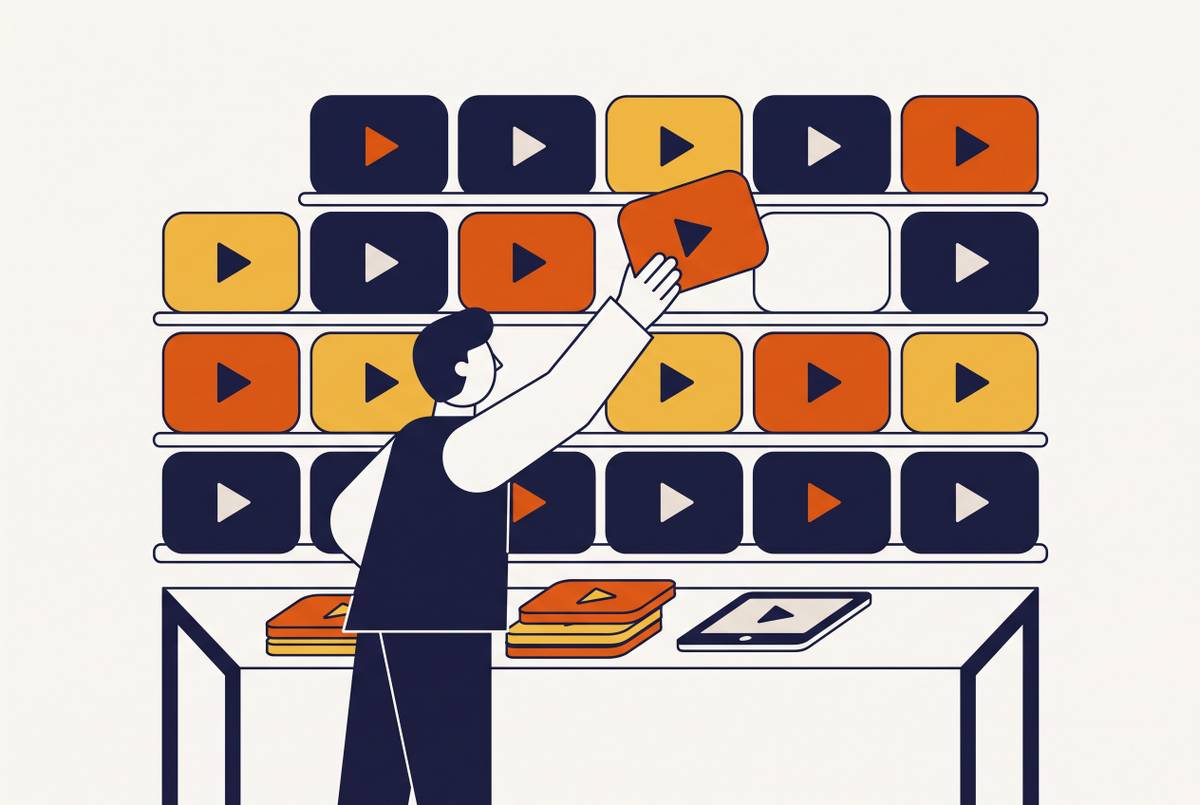 Cover illustration for “Building a Software Training Video Library Without a Media Team”