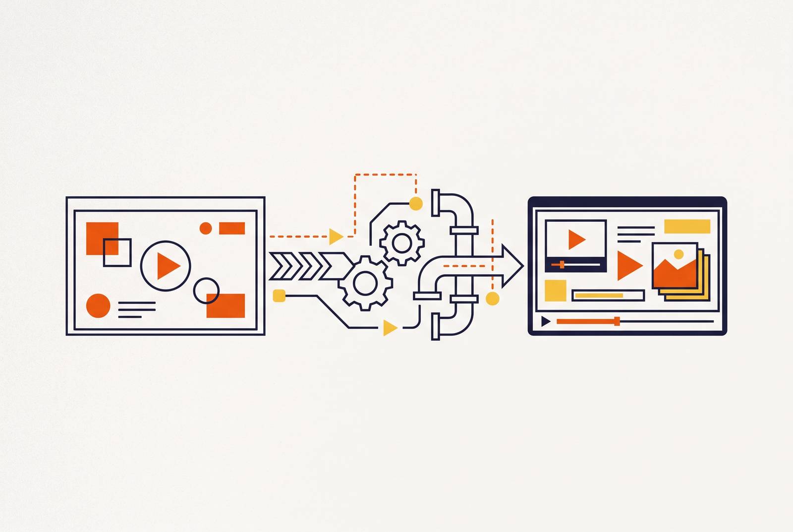 Cover illustration for “Screen Recording to Polished Product Video Automation”