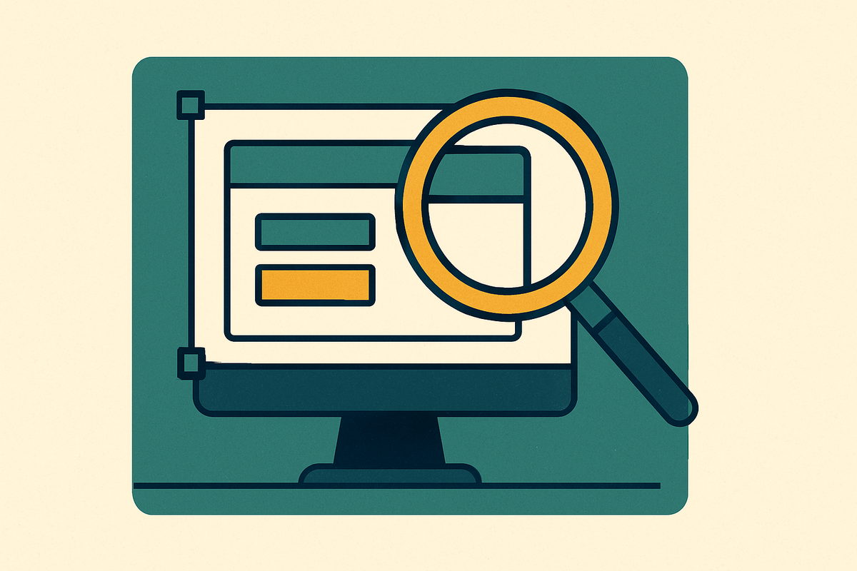 Cover illustration for “Screen Capture Resolution and Zoom Standards for UI Demonstrations”